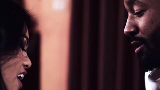 Cute Asian Cindy Starfall drilled in hot interracial fuck