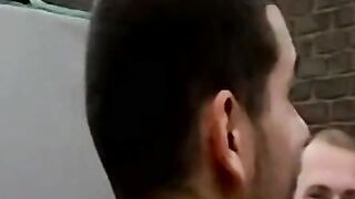 Homemade cock sucking threesome with young gay amateurs