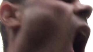 Sexsual beauty getting banged outside