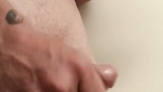 Skinny deviant Kenneth Slayer masturbating with fleshlight