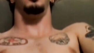 Horny straight thugs Axel and Billy love beating their meat