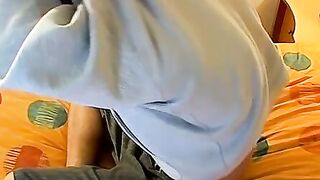 Tattooed twink Kelly Cooper enjoys wanking off his wood hard dick solo