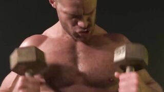 FalconsXXX.com - Landon Conrad mounts Adam from above for a raw flip-fuck