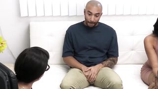 Latina Maya Farrell and her stepbrother end up in a wild threesome with MILF Penny Ba