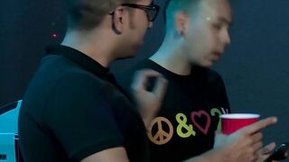 RagingXXX.com - Interracial threesome wildness at the strip club