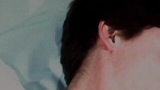 College jock Jacques have an intimate session of solo masturbating