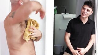 StepsonXXX.com - Inked daddy Jax Phonenix seduced by horny twink Asher Day