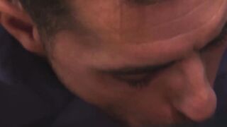 DisruptiveMovie.com - Masyn Thorne blasts his load on Carter Woods' face in office sc