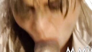Trashy sluts pissing on a men face public