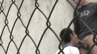 Skinny big cocked Latino twinks bareback and cum after sex