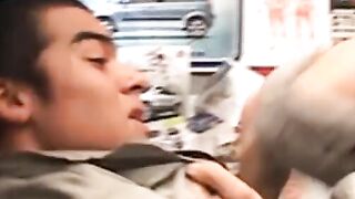 Sexy hunk David Contreras loves being a little prison bitch