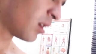 Sexy hunk David Contreras loves being a little prison bitch