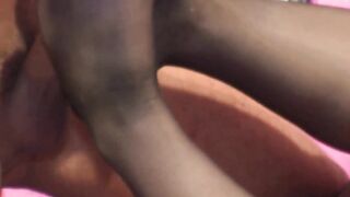 Fat bitch into tights swallowing Goddess seed