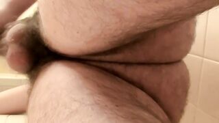 Redneck dude Daniel Delong stroking his large stiff pecker
