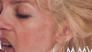 Trashy gym mom gets double penetration