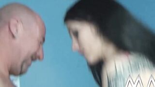 Nasty babes sharing a penis Skank two