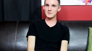 Young Miccah Cowell fucks dildo in masturbation solo