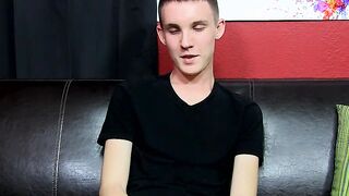 Young Miccah Cowell fucks dildo in masturbation solo