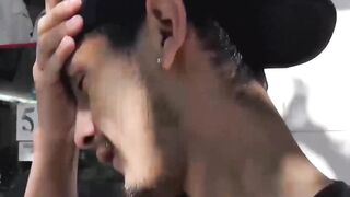 LecheLatinos.com - Wild pickup sex leads to a barebacked Latino's intense fuck and fa