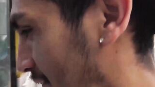 LecheLatinos.com - Wild pickup sex leads to a barebacked Latino's intense fuck and fa