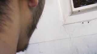 LecheLatinos.com - Wild pickup sex leads to a barebacked Latino's intense fuck and fa