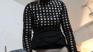 German skank goes around giving fellatio