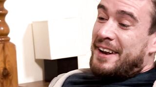 Chesty schoolgirl gets throat fuck