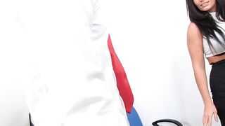 Amazingly Hot chesty professor fucking inside classroom