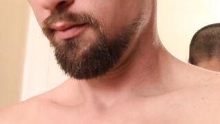 Good looking guy Nolan starts playing his meatiest cock to pump the thick cream out