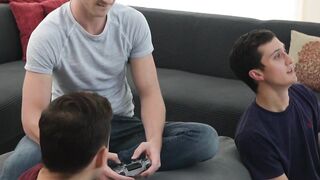 BoysAndDads.com - Randy Jack Andram enjoys a fiery sex session with his stepfamily