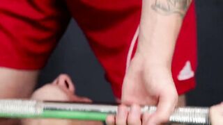 BuddiesNextDoor.com - Orlando stretches Greg's tight asshole with his thick stiff coc