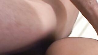 Hunters enormous cock impresses the guys who are waiting for their turn