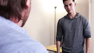 Before I go to college my handsome stepdad Hans Berlin bangs me hardcore