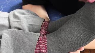 Dominant Tommy B worshiped and licked the gorgeous feet of muscular Matt M