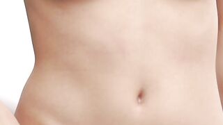 Natural beauty Sade Mare takes off her clothing and revealing her hot assets