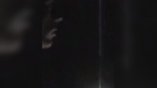 Handcuffed inked amateur solo jerking off his rock hard dick