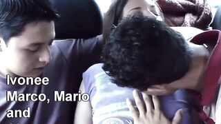 Ivonne Takes four beauty Loads - Ivonne Alex Mario Marc Carlo