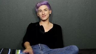 BoyObsession.com - Skyler Williams' very cute pretty boy toy play time with fun surpr