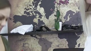 MatureLacey.com - Lacey Starr's tongue and toy exam for a young babe