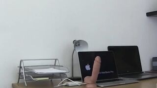 MatureLacey.com - Lacey Starr's tongue and toy exam for a young babe