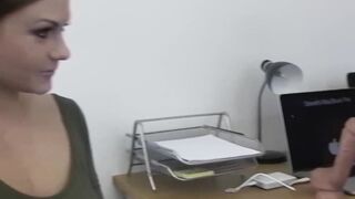 MatureLacey.com - Lacey Starr's tongue and toy exam for a young babe