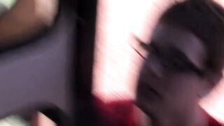 Naughty twink Timo Garrett jerking off and licking his cock