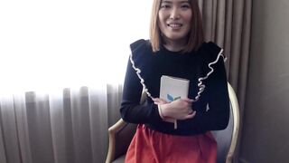 Amateur Miku Kanno from Tokyo comes to our hotel and gets nude for us
