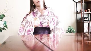 Kimono 3Some With Vulgar Wifey Renka Hoshimiya