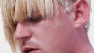 Homemade twinkie anal sex without condom and swallowing