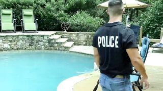 Perps4Sale.com - Aiden Asher and jock Jax Thirio having poolside barebacking