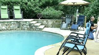 Perps4Sale.com - Aiden Asher and jock Jax Thirio having poolside barebacking