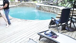Perps4Sale.com - Aiden Asher and jock Jax Thirio having poolside barebacking