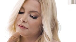 ADULT TIME - Long Titty Therapist Serene Siren Ejaculates On Sex Toy Fantasizing About Client