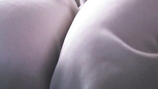 Sweaty mature Japanese woman with giant titted uses them on my toes